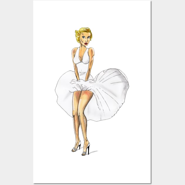 Vintage Pinup Wall Art by FilMate